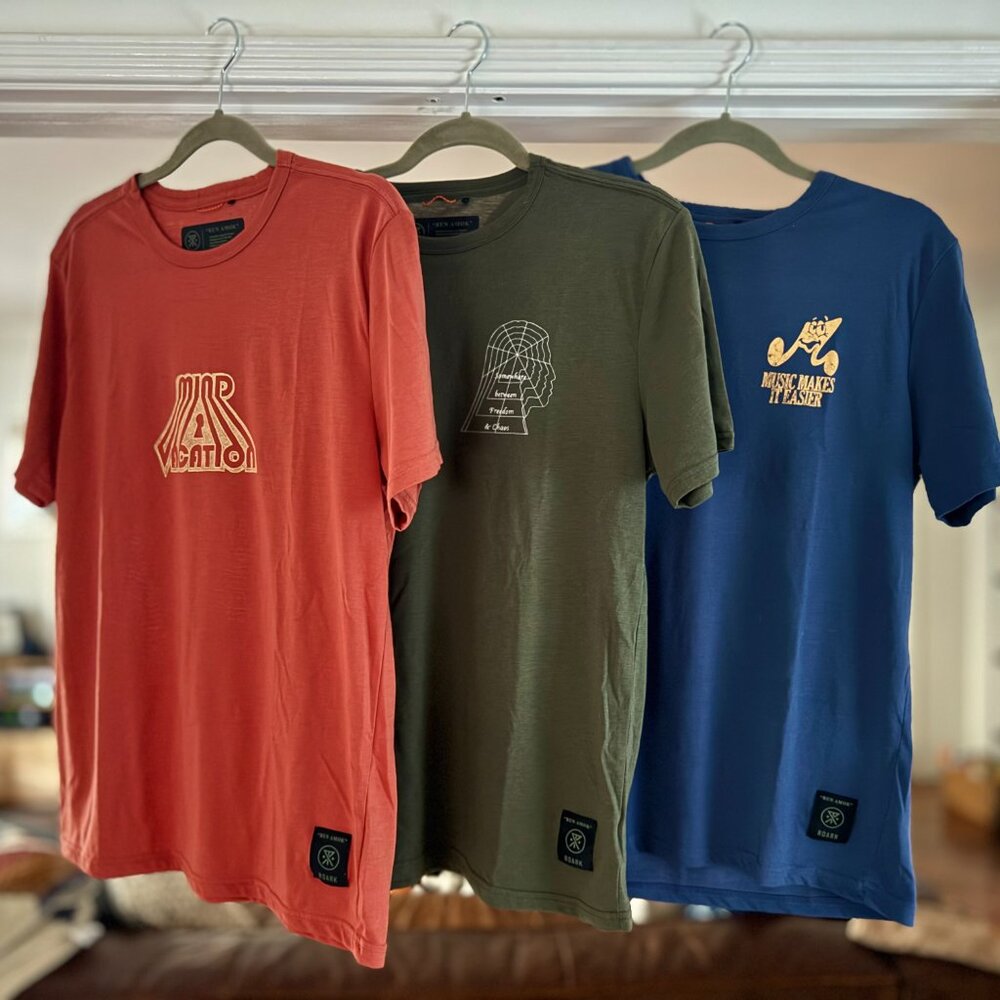 Roark Run Amok Mathis Short Sleeve T-Shirt 3-pack